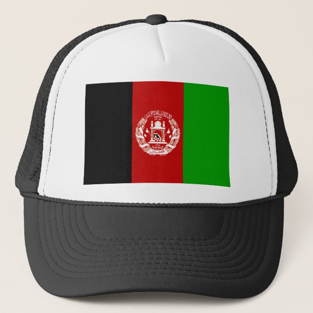 Camionero Gorra de la bandera de Afganistán (Anverso)