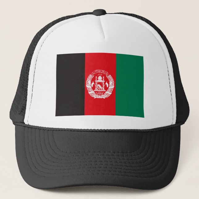 Camionero Gorra de la bandera de Afganistán (Anverso)