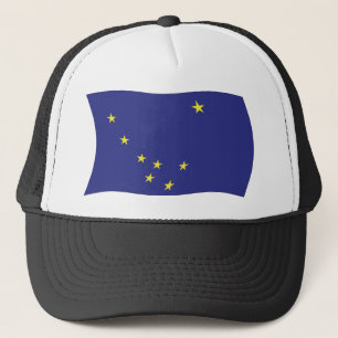 Camionero Gorra de la bandera de Alaska