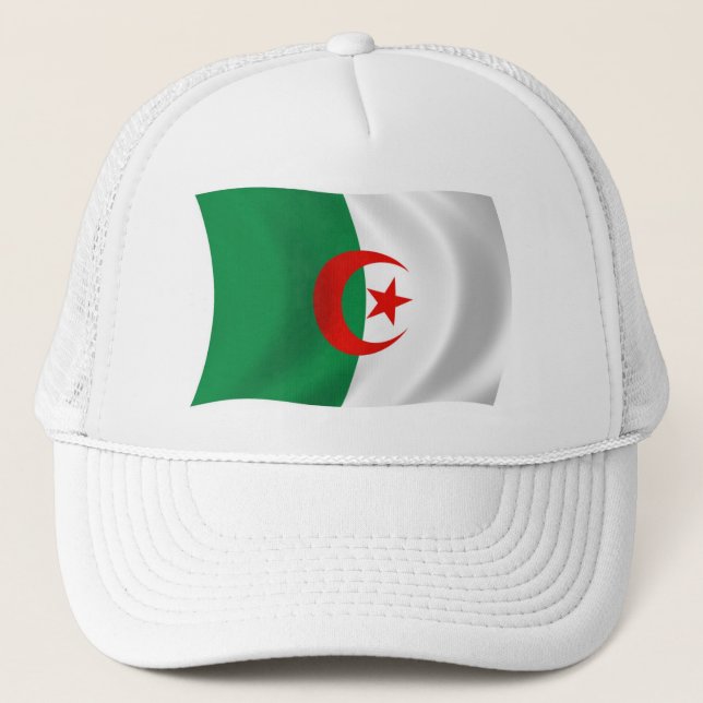 Camionero Gorra de la bandera de Argelia (Anverso)
