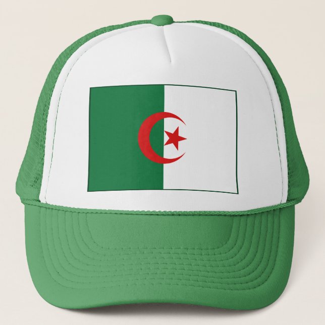 Camionero Gorra de la bandera de Argelia (Anverso)