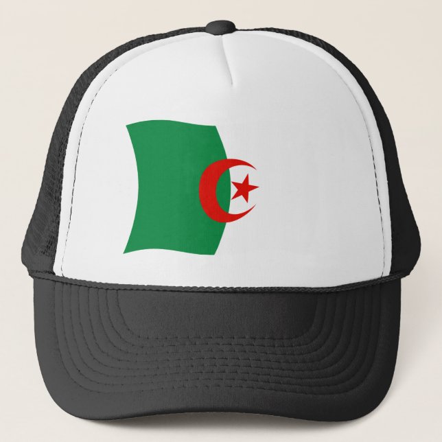 Camionero Gorra de la bandera de Argelia (Anverso)