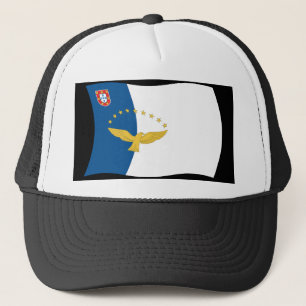 Camionero Gorra de la bandera de Azores