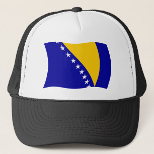Camionero Gorra de la bandera de Bosnia y Herzegovina