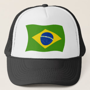 Camionero Gorra de la Bandera de Brasil