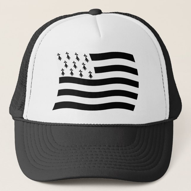 Camionero Gorra de la bandera de Bretaña (Anverso)