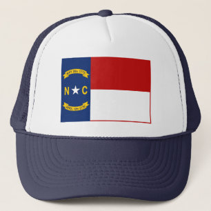 Camionero Gorra de la bandera de Carolina del Norte