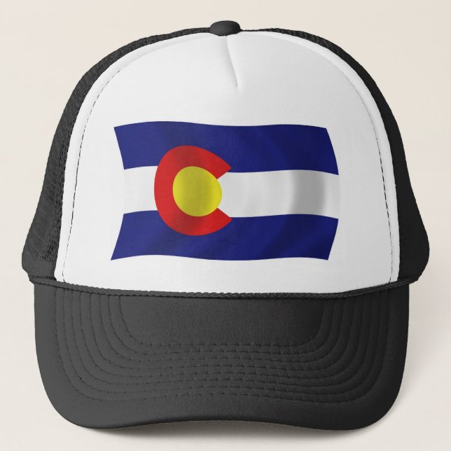 Camionero Gorra de la bandera de Colorado (Anverso)
