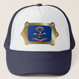 Camionero Gorra de la bandera de Dakota del Norte