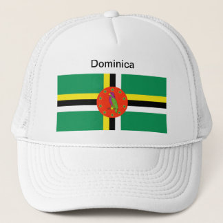 Camionero Gorra de la bandera de Dominica