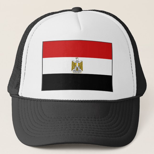 Camionero Gorra de la bandera de Egipto (Anverso)