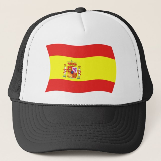 Camionero Gorra de la bandera de España (Anverso)