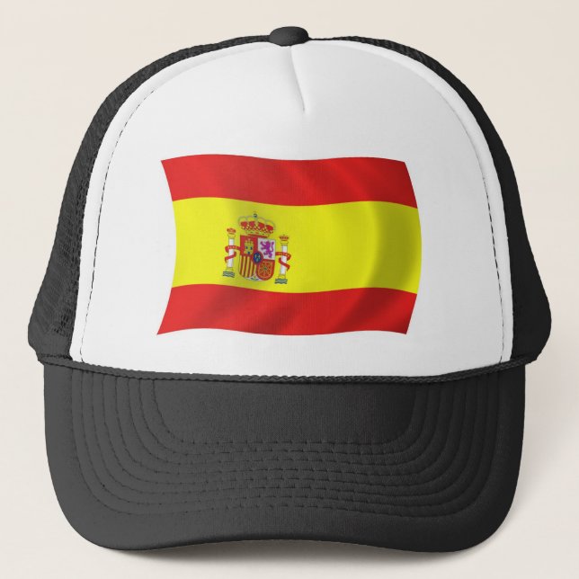 Camionero Gorra de la bandera de España (Anverso)