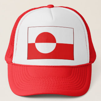 Camionero Gorra de la bandera de Groenlandia