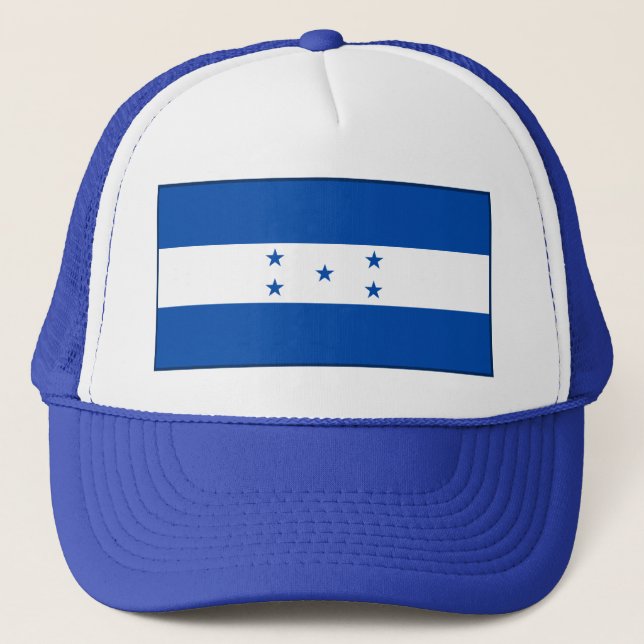 Camionero Gorra de la bandera de Honduras (Anverso)