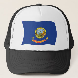 Camionero Gorra de la bandera de Idaho