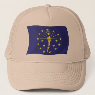 Camionero Gorra de la bandera de Indiana