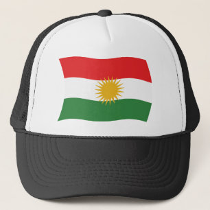 Camionero Gorra de la bandera de Kurdistán