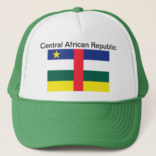 Camionero Gorra de la bandera de la República Centroafrican
