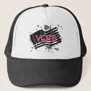 Camionero Gorra de la bandera de la salpicadura