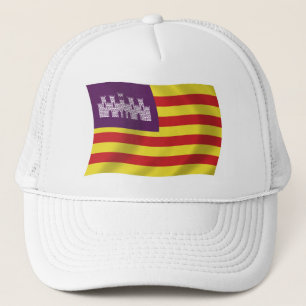 Camionero Gorra de la bandera de las Islas Baleares