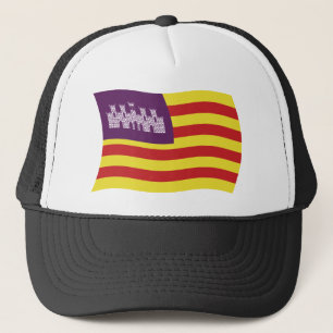Camionero Gorra de la bandera de las Islas Baleares