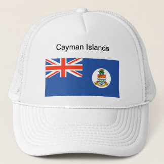 Camionero Gorra de la bandera de las Islas Caimán