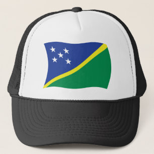 Camionero Gorra de la bandera de las Islas Salomón