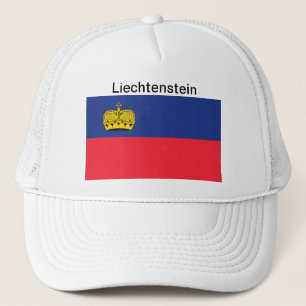 Camionero Gorra de la bandera de Liechtenstein