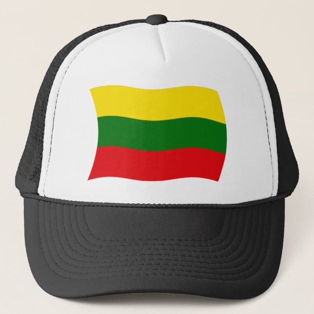 Camionero Gorra de la bandera de Lituania (Anverso)
