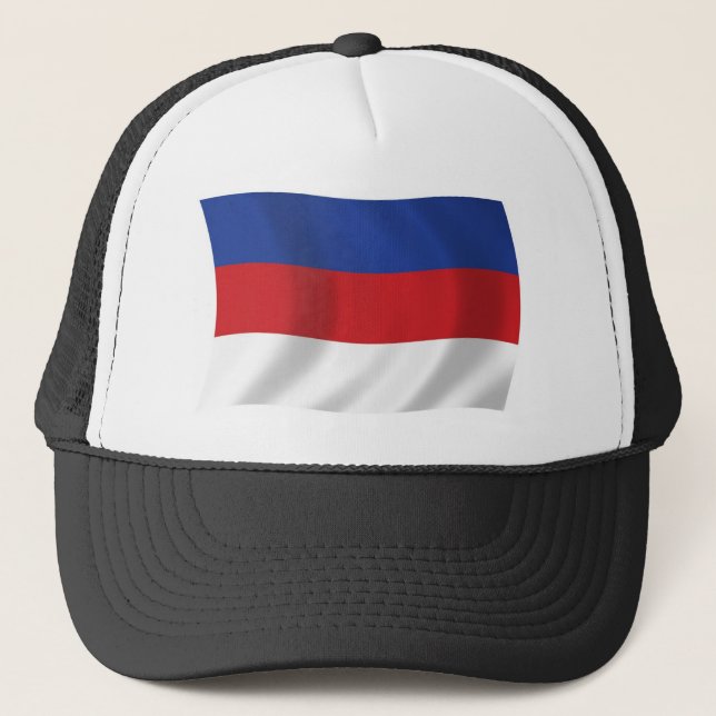 Camionero Gorra de la bandera de los sorbios (Anverso)