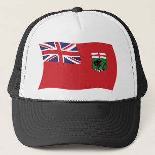 Camionero Gorra de la bandera de Manitoba