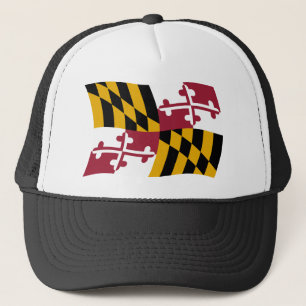 Camionero Gorra de la bandera de Maryland
