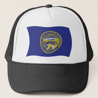 Camionero Gorra de la bandera de Nebraska