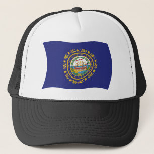Camionero Gorra de la bandera de New Hampshire