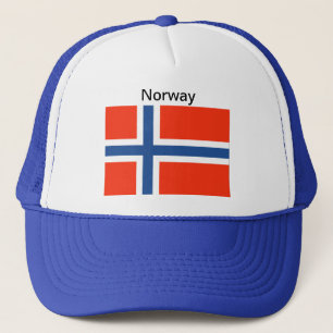 Camionero Gorra de la bandera de Noruega
