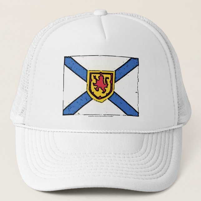 Camionero Gorra de la bandera de Nueva Escocia (Anverso)