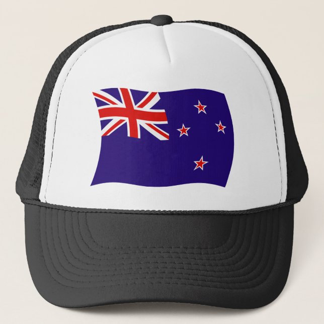 Camionero Gorra de la bandera de Nueva Zelanda (Anverso)