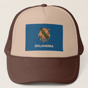 Camionero Gorra de la bandera de Oklahoma