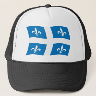 Camionero Gorra de la bandera de Quebec