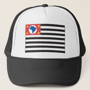 Camionero Gorra de la bandera de Sao Paulo