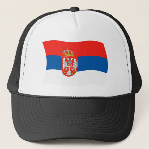 Camionero Gorra de la bandera de Serbia