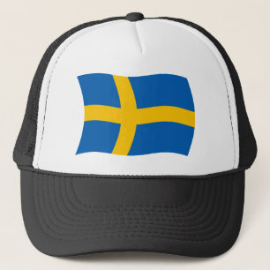 Camionero Gorra de la bandera de Suecia