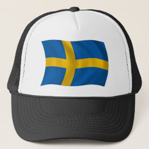 Camionero Gorra de la bandera de Suecia