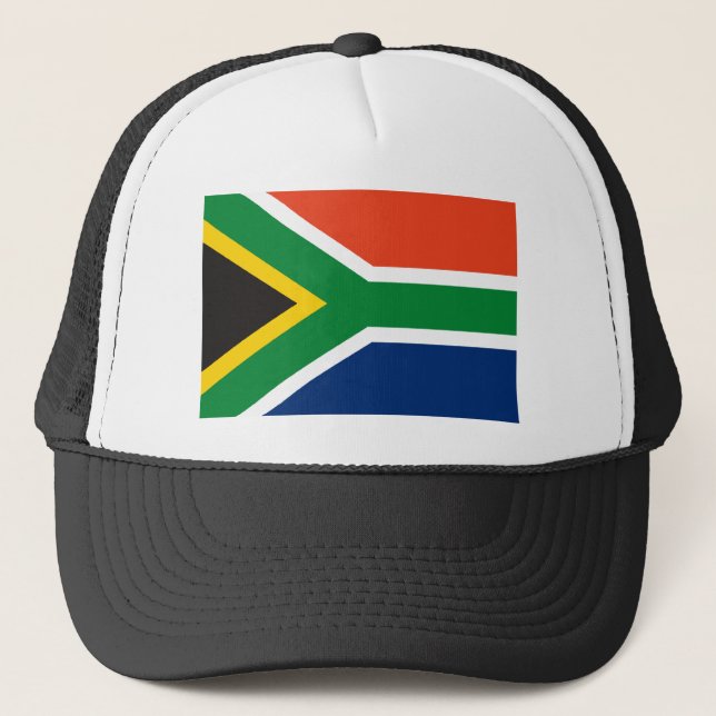 Camionero Gorra de la bandera de Suráfrica (Anverso)