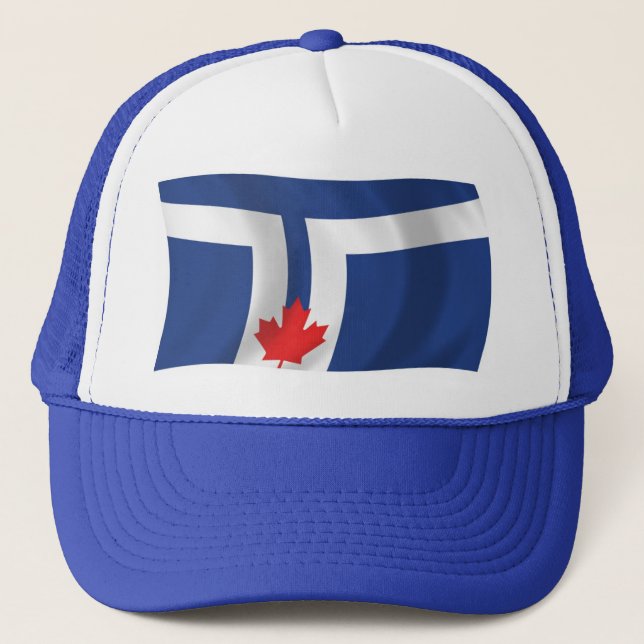 Camionero Gorra de la bandera de Toronto (Anverso)