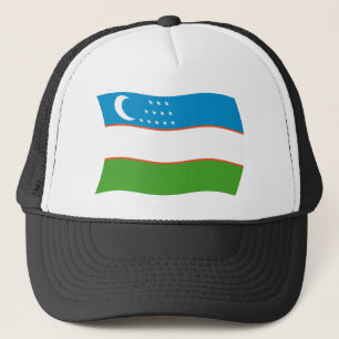 Camionero Gorra de la bandera de Uzbekistán