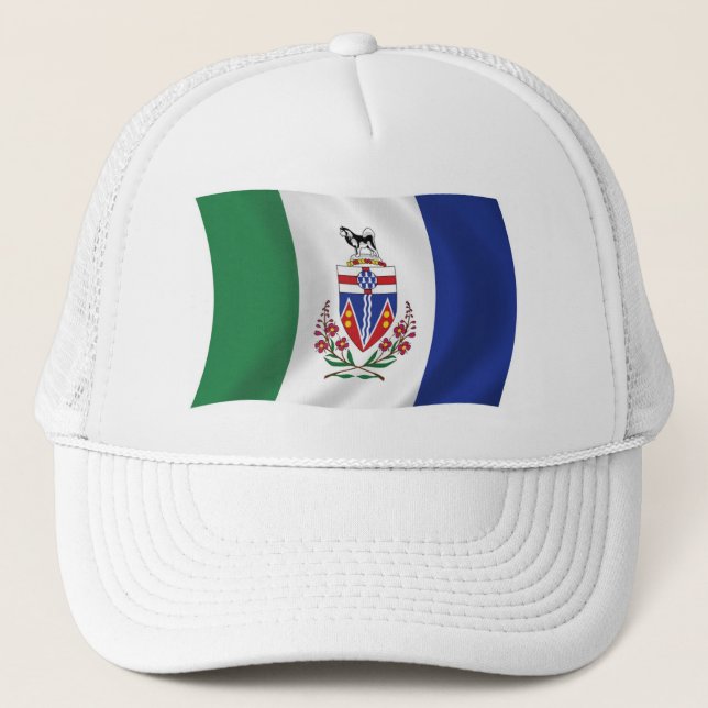 Camionero Gorra de la bandera de Yukon (Anverso)
