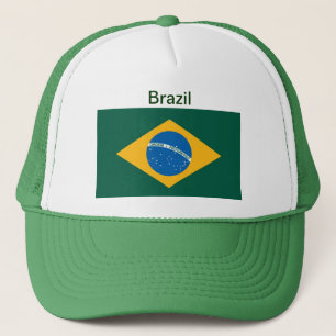 Camionero Gorra de la bandera del Brasil