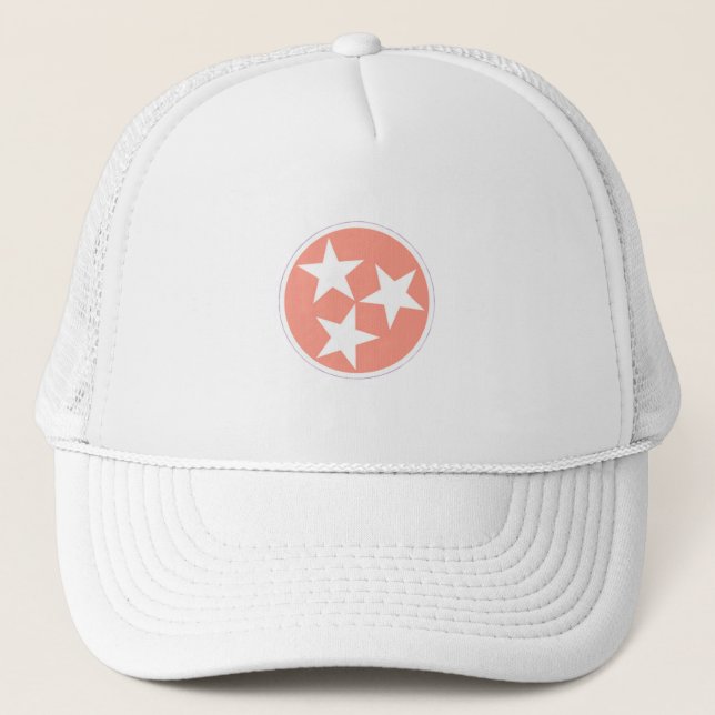 Camionero Gorra de la bandera del estado de Tennessee de (Anverso)